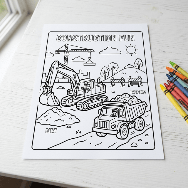 Construction Vehicles Pack